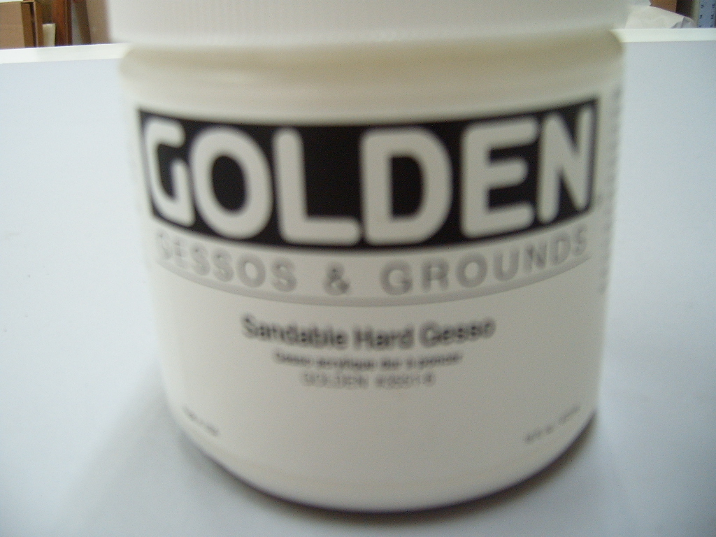 Golden Sandable Hard Gesso